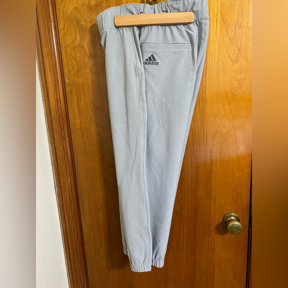 NWT Men’s Adidas Gray Icon Pro Knee baseball knickers Large